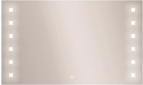 JOKEY Lichtspiegel Capella LED mit Touch-Schalter, rechteckig, transparent, B: 100 cm, H: 60 cm - Bild 1