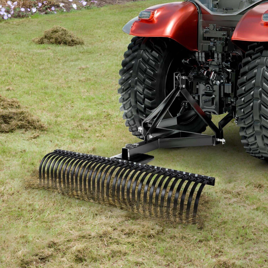 MB Buying Solutions Schlepp-Vertikutierer mit 32 Stahlzinken für Traktor, Breite: 152,5 cm - Bild 5