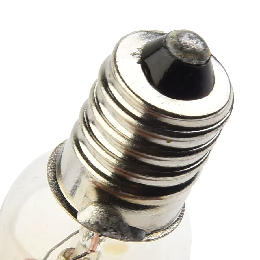 E14 Vintage Glühbirnen Globe Lampen für Salzlampen, Ofen und Kühlschrank, 15W, warmweiß, transparentes Glas - Bild 2
