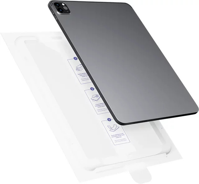 Shockguard EasyShield XBlue Schutzhülle für iPad 10. Generation & A16 inklusive Positionierhilfe, Blau - Bild 1