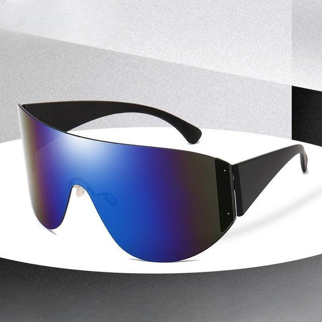 Binchi Outdoor Equipment Sport-Radbrille, randlos, black, Unisex - Bild 1