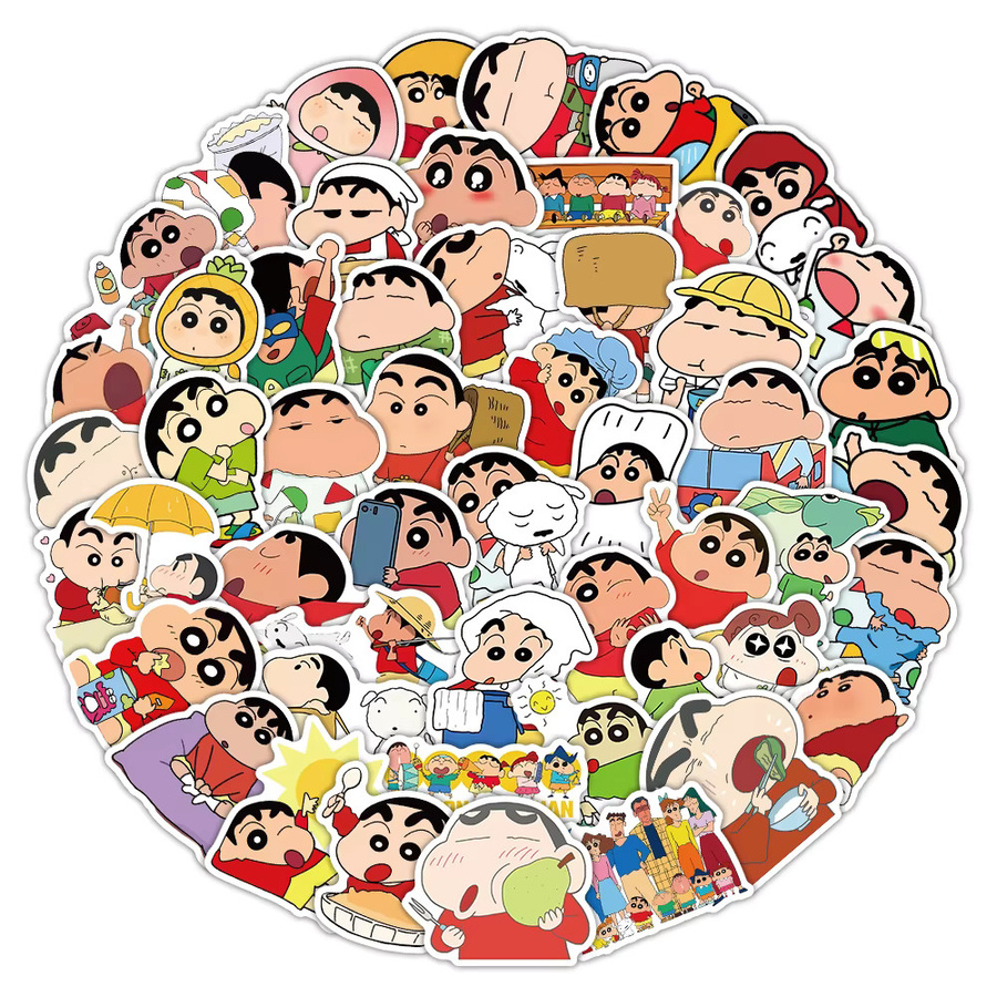 Keeppley Crayon Shin-chan Graffiti Aufkleber, 53-teiliges Set - Bild 3