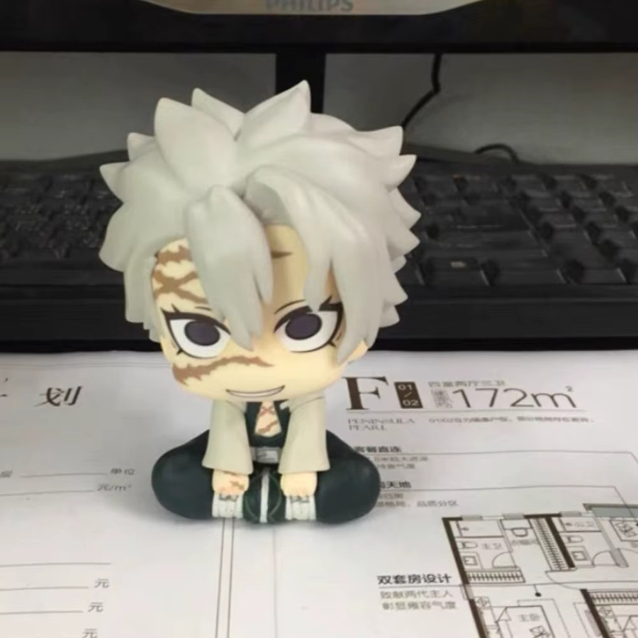 Bandai Demon Slayer Kawaii Iguro Obanai & Tokitou Muichirou, Action-Sammelfiguren, 2-teiliges Set - Bild 2