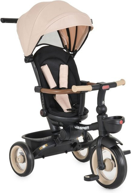 Byox Jasper Dreirad mit EVA-Reifen klappbar beige - Bild 1