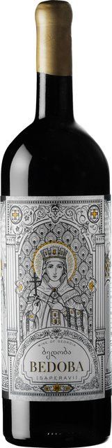 Bedoba Saperavi Rotwein, Kakheti, Georgien, halbtrocken, 2022, 1,5 l - Bild 1
