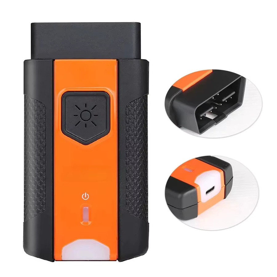 OTOFIX V1 Bluetooth-Anschluss orange Fahrzeugverbindungsschnittstelle für Otofix D1 Lite, D1, IM1, Autel MS906 PRO, KM100 und BT609 - Bild 5