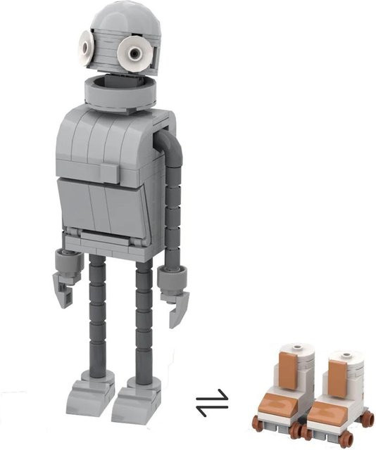 Yiran toy MOC Roboter Träume Steine, grau, ab 14 Jahren - Bild 1