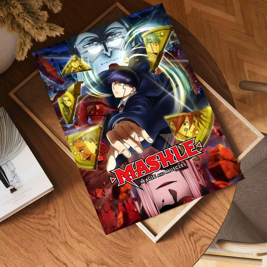 Mashle Magic And Muscles Mash Anime Vintage Poster Wanddekoration Multicolor - Bild 6