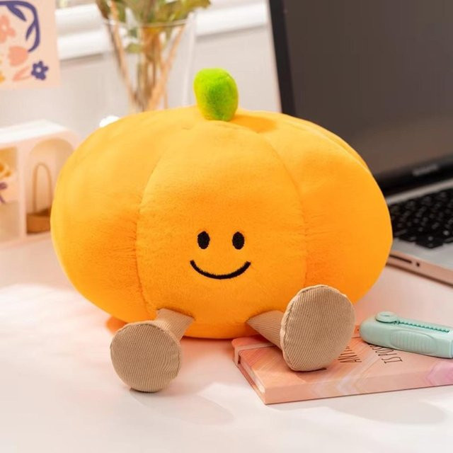 Yiran toy Kawaii Plüschkürbis, Plüschtier, ab 14 Jahren - Bild 1