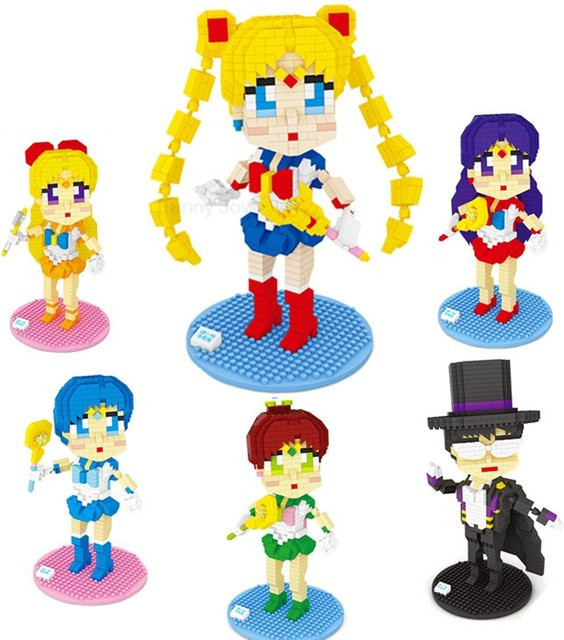 Kayou Sailor Moon Mikrodiamant-Bausteine, Lernspielzeug, ab 14 Jahre - Bild 1