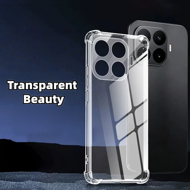 Stoßfeste und transparente TPU Schutzhülle für Xiaomi 17T Pro, 17T, 15T und 15T Pro - Bild 1