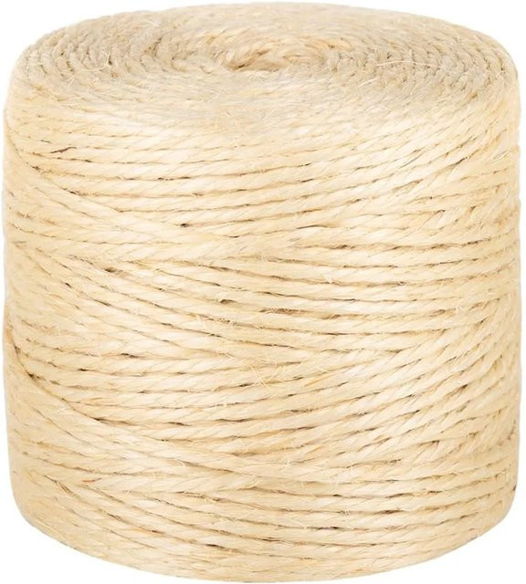 vidaXL Sisalseil in Beige, Durchmesser: 4 mm, Länge: 100 m - Bild 1