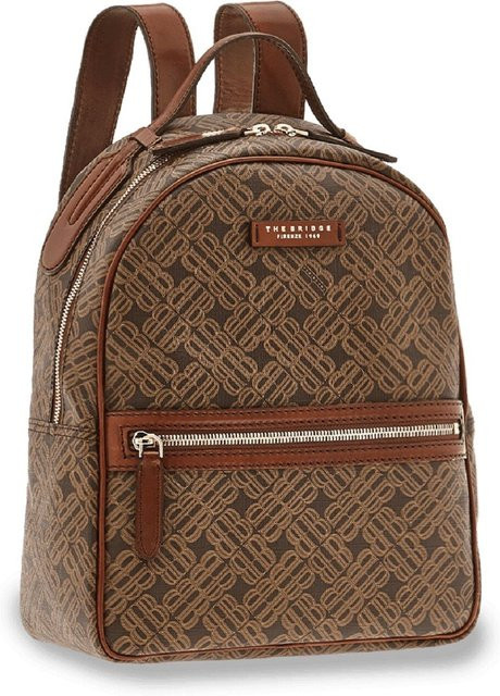 The Bridge Anna Leder-Rucksack, 30cm, Damen, Heritage/Gold - Bild 1