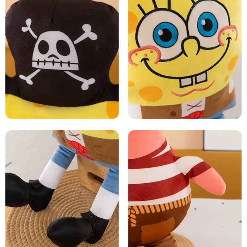 Potdemiel SpongeBob Schwammkopf Patrick Star Plüschtier, 40-100cm - Bild 5