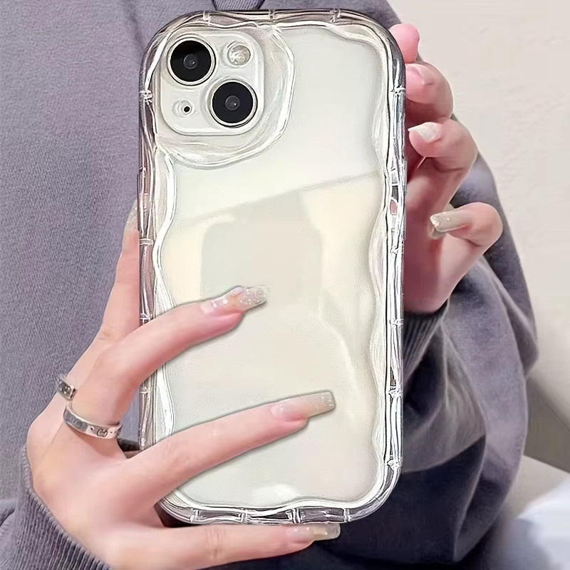 Stoßfeste transparente Silikon-Handyhülle für iPhone 11 bis iPhone 17 Pro Max - Bild 5