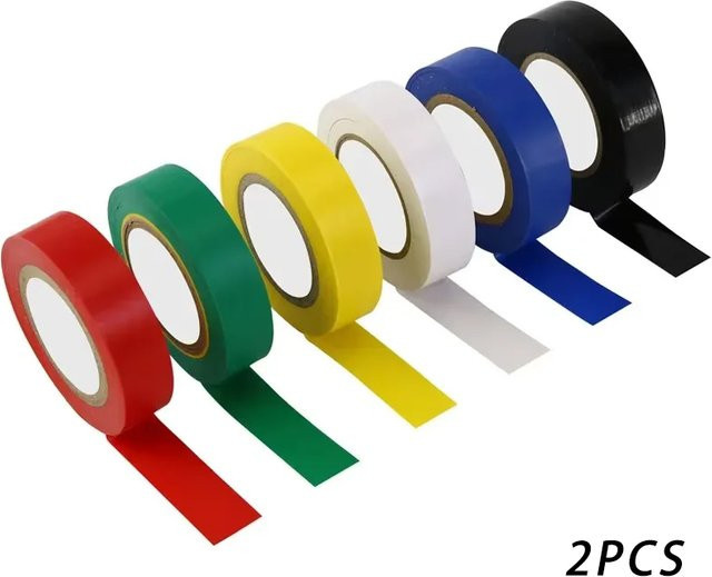 Schwarzes PVC-Isolierband wasserdicht und ultradünn, 20 m Länge - Bild 1