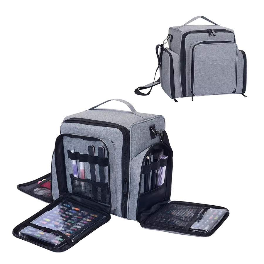 UOZL Nagellack-Organizer, 2 Taschen - Bild 2