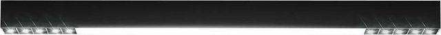 NETTLIFE LED Deckenleuchte aus Metall in Schwarz, dimmbar mit Fernbedienung, Breite: 80 cm - Bild 1