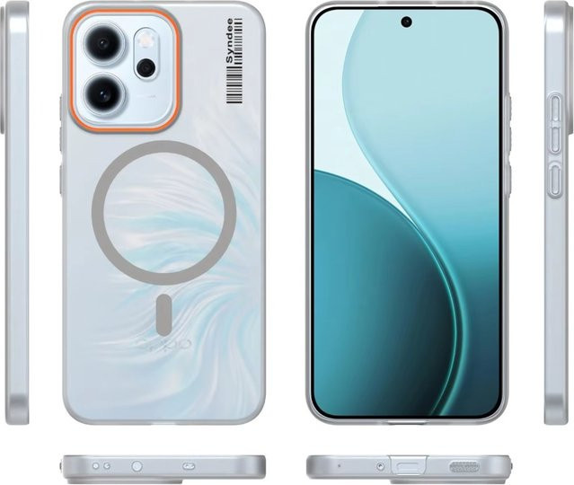 Ultra Slim PC Frosted Case für OPPO Reno 15 14 13 12 11 F Pro und Find X9 X8 Pro Stoßfeste Transparente Matte Schutzhülle in Transparent und Gold - Bild 1