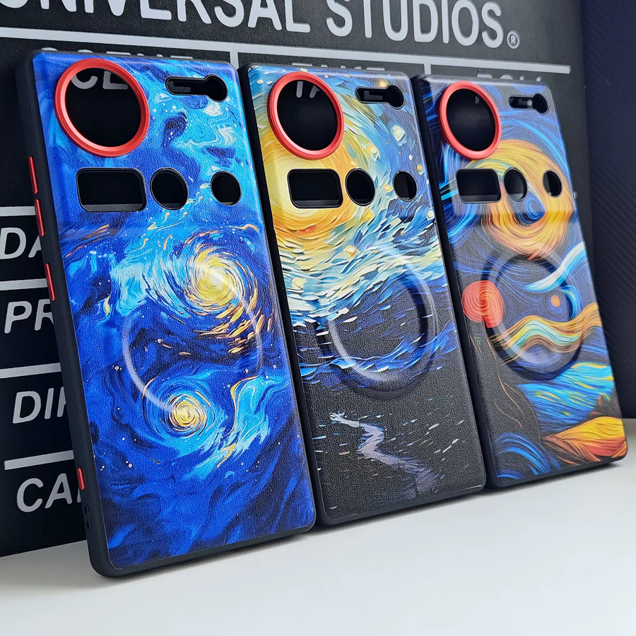 Magnetische PU-Leder Handyhülle für ZTE Nubia Z80 Ultra 5G, Z70S und Z70 Ultra in Multicolour - Bild 2