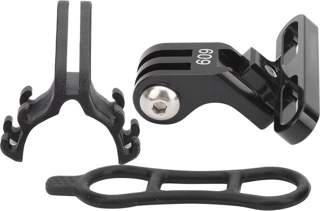 609 Aluminiumlegierung Actionkamera-Adapter für GoPro Fahrradhalterung und Lenkerverlängerung in Schwarz - Bild 1