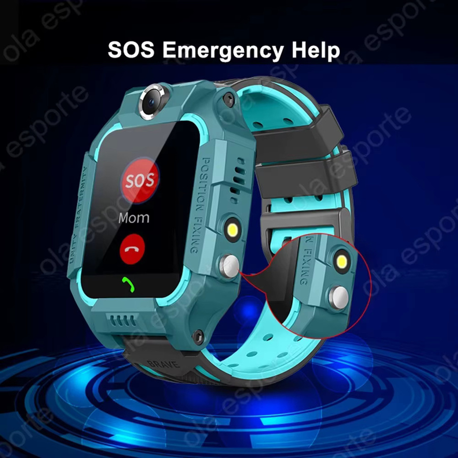 Ola Esporte Smartwatch für Kinder in Lila mit 2G Sim-Karte, SOS-Tracker, Kamera und Telefonfunktion - Bild 3
