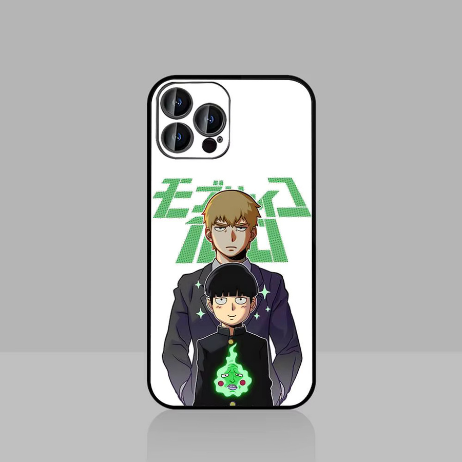 Anime Mob Psycho 100 Handyhülle für Apple iPhone 17 16 15 14 13 12 11 Pro Max Plus X XR XS Multicolour - Bild 5