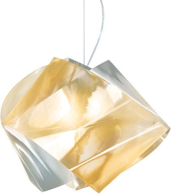 Slamp Gemmy Pendelleuchte Prisma in Gold/Multicolour aus Spezialkunststoff - Bild 1
