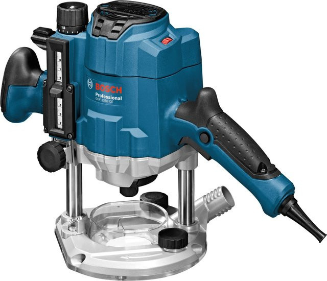 Bosch Professional Oberfräse GOF 1250 CE mit 1250 W und 8 mm Spannzange - Bild 1