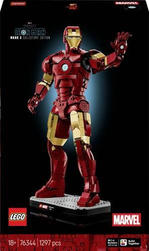 Lego Marvel Iron Man Mark 3 Sammleredition Superhelden ab 18 Jahren - Bild 1