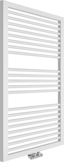 Sanotechnik Design-Badheizkörper Rimini Weiß mit Mittelanschluss B/H/T: 60 x 122,8 x 3 cm - Bild 1