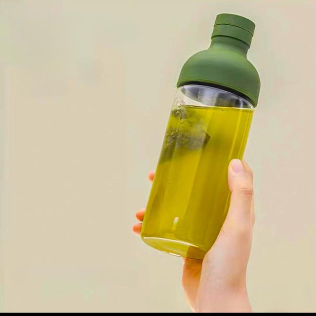 JUNBOPRO Espressotasse aus Glas in Gelb, 450 ml - Bild 1