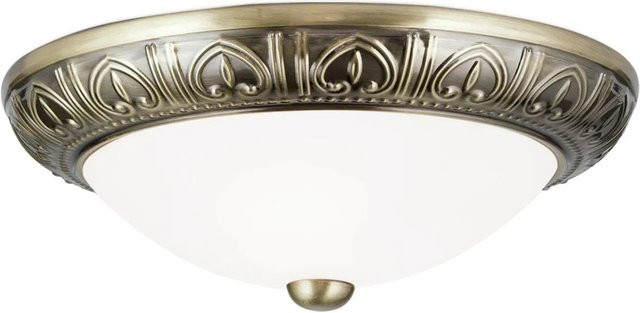 Orion Leuchten Deckenleuchte Pankok im Jugendstil, Farbe: Bronze/Gold, Durchmesser: 28 cm - Bild 1