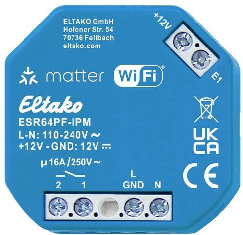 Eltako Stromstoß-Schaltrelais ESR64PF-IPM in Blau - Bild 1