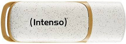 Intenso Green Line USB-Stick 128GB USB 3.2 Gen 1 Beige Braun - Bild 1