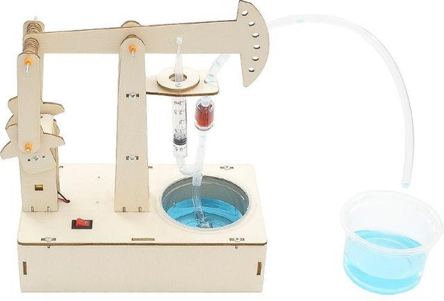 Binchi DIY Pumpeneinheit Modellbausatz, Schulwasserpumpe, ab 3 Jahren - Bild 1