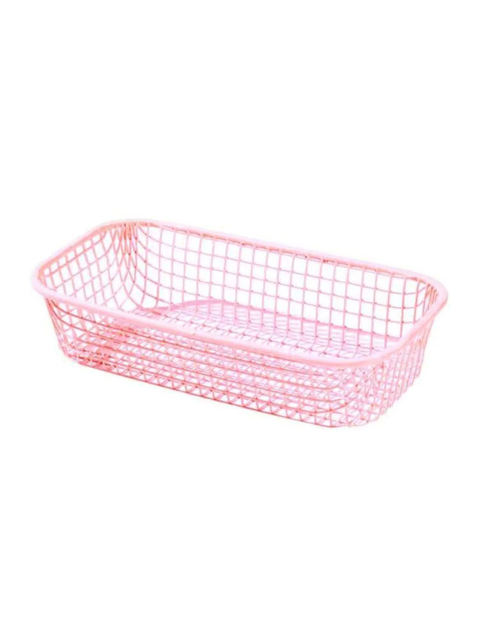 Vibratite Draht-Aufbewahrungskorb für Schreibwaren und Bürobedarf in Pink - Bild 3