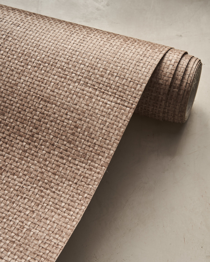 Omexco Tapete Cesta OAS294 in Braun, Pink und Beige mit abstraktem Design aus Papier - Bild 1