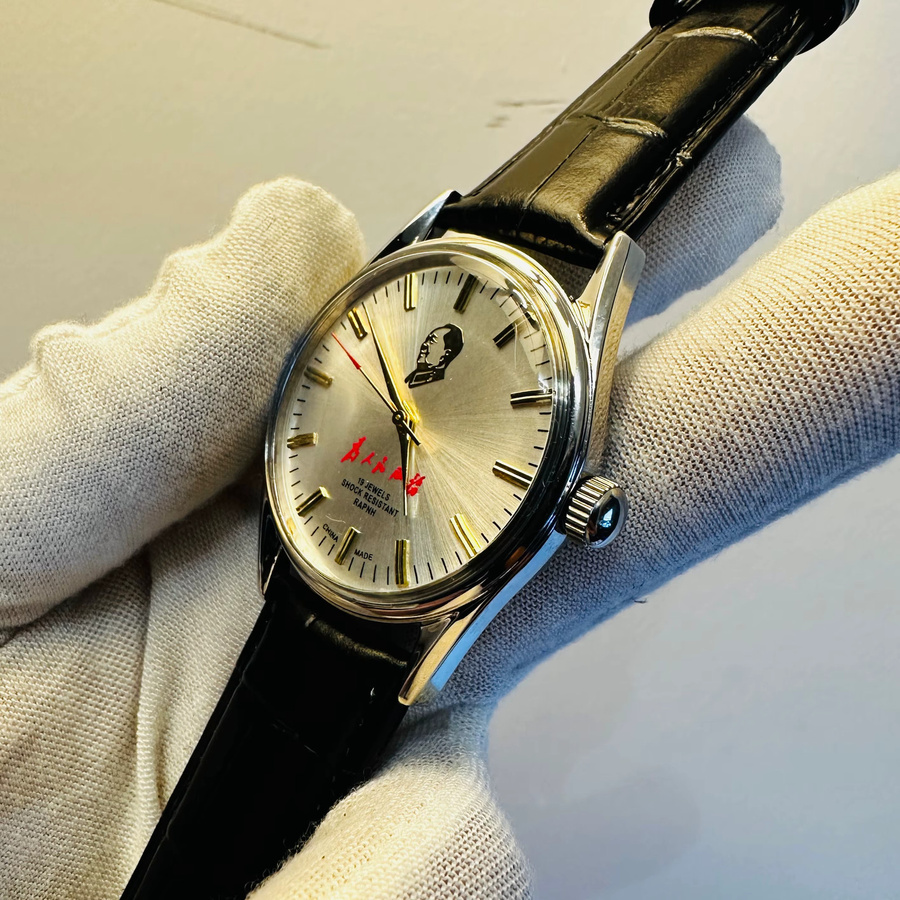 HEIMDALLR Armbanduhr, Handaufzug, Leder, 38 mm, Herren - Bild 4