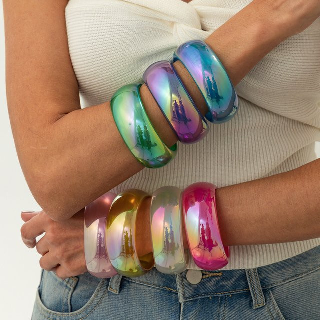 KunJoe Armband, Harz Acryl, 7 Farben, Damen - Bild 1