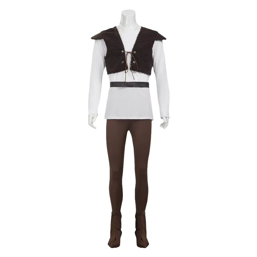 Shrek Cosplay-Kostüm, Fantasy, Plüsch / Textil, Braun - Bild 3