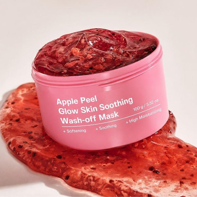 SUNGBOON EDITOR Apfelschale Glättende Wash-Off-Maske, 100 g, Gesichtspflege - Bild 1