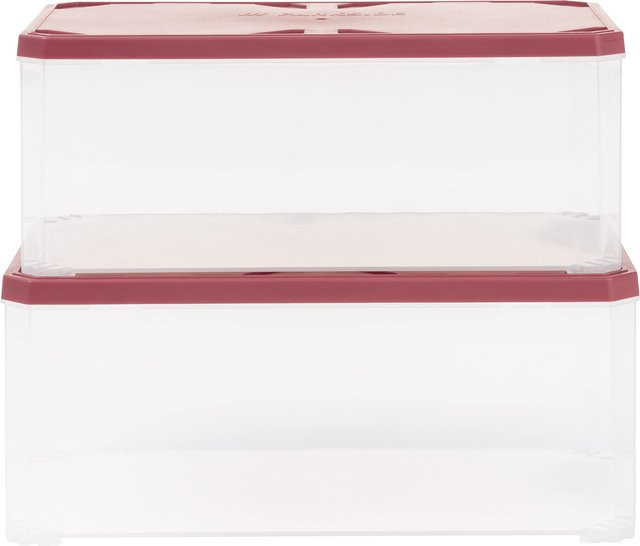 PARKSIDE Kleinteilebox L, 2er-Set mit separatem Deckel - Bild 1