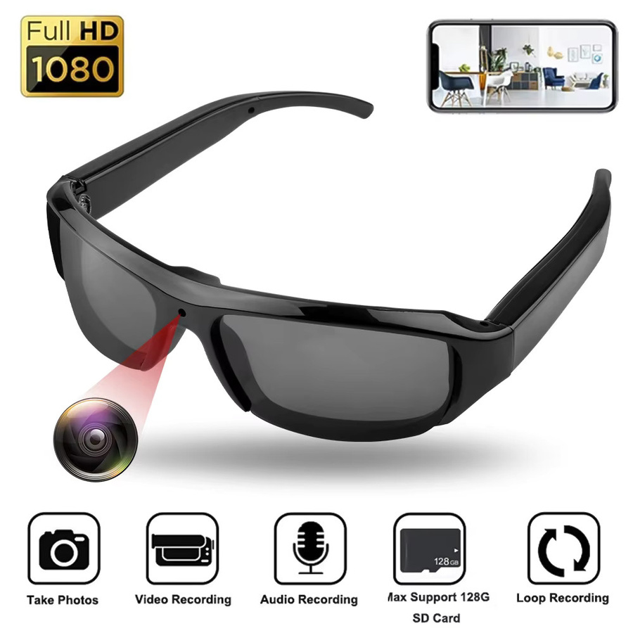 Virwir Action Camera HD 1080P für Outdoor-Radsport mit Video- und Fotoaufnahme in Schwarz - Bild 2