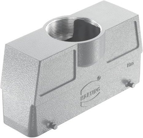 HARTING Tüllengehäuse aus Aluminium in Grau - Bild 1