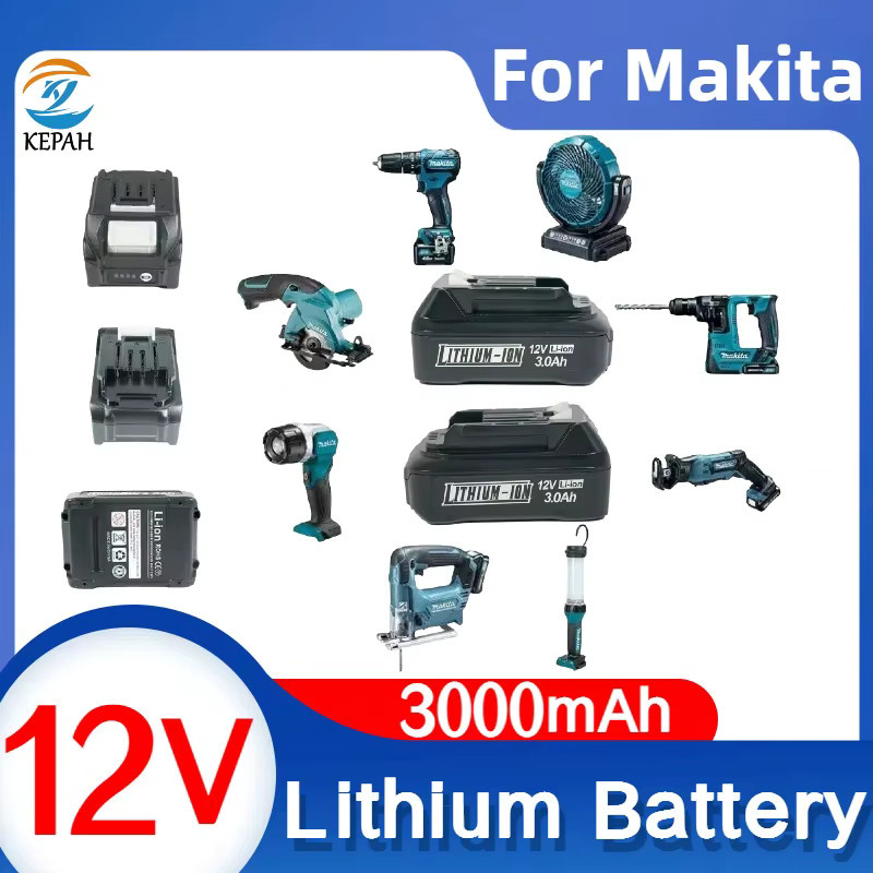 Makita BL1020 Akku 12 V 3,0 Ah Li-Ion für Elektrowerkzeuge kompatibel mit BL1016 BL1015 BL104 DF331D und P108 - Bild 7