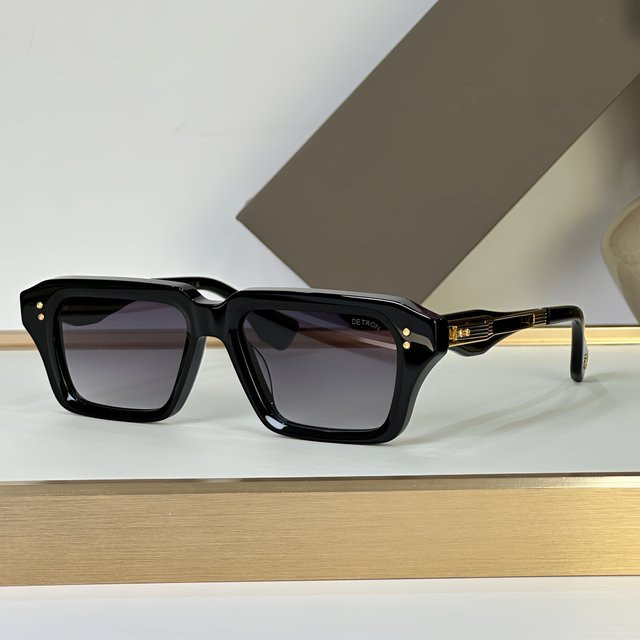 ADITA DETRON 459S Sonnenbrille, Vollrand, Square, Titanium, Black, Unisex - Bild 1