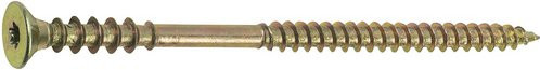 GECCO Justierschrauben Torx in Gold, 100 Stück, Durchmesser: 6 mm, Länge: 110 mm - Bild 1
