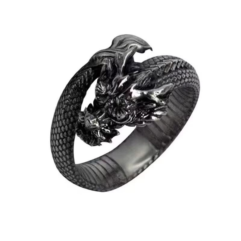 Everoyal Ring, 925 Silber, Vintage, Herren - Bild 2