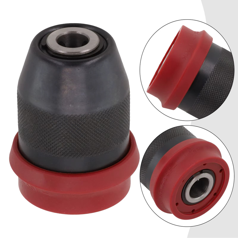 DAZZLEEX Quick Connect Bohrfutter Umwandlung Werkzeug Keyless Bohrfutter für Handbohrmaschinen und Schraubendreher, Schwarz, 0,8-10 mm - Bild 2
